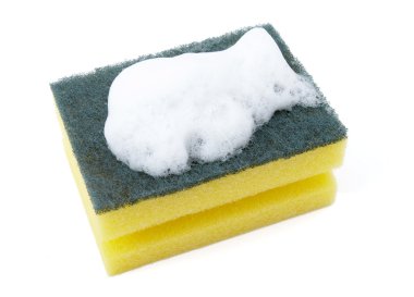 Sponge and foam 1 clipart