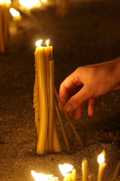 Свечи 17 — стоковое фото
