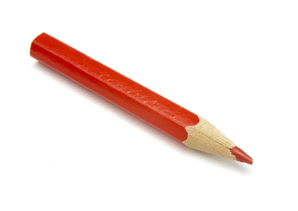 Červená tužka 1 — Stock fotografie