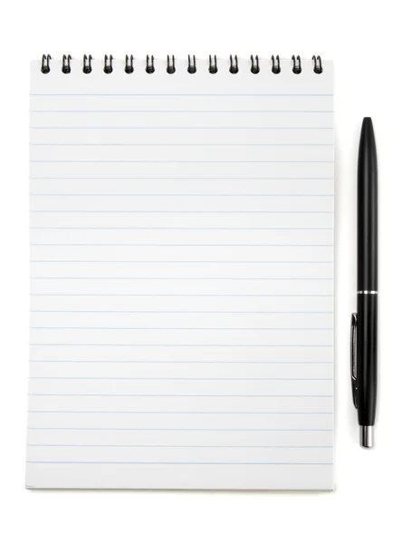 Zápisník a tužku 1 — Stock fotografie