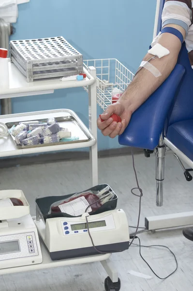 Blood extraction closeup 7 — Stock Photo, Image