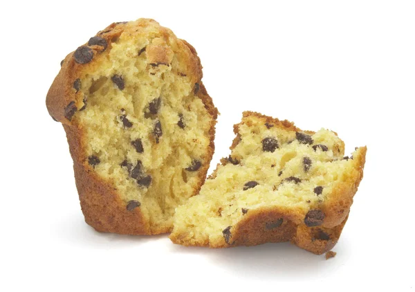 Muffin halved new — Stock Photo, Image
