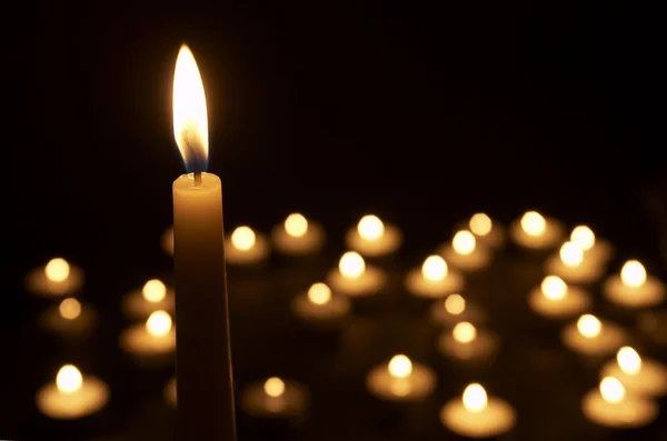 Illuminazione della candela 3 — Foto Stock