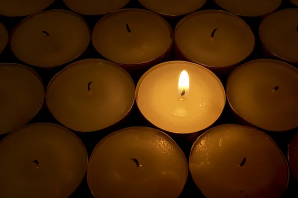 Iluminación de vela 2 — Foto de Stock