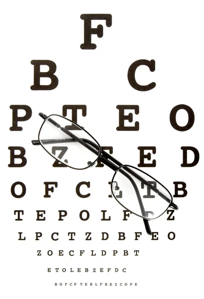 Gözlük siyah — Stok fotoğraf