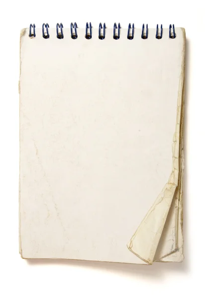 Oude notebook — Stockfoto