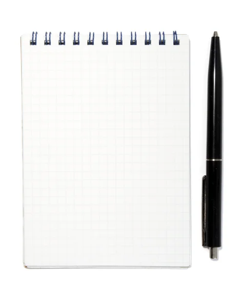 Notebook vazio — Fotografia de Stock