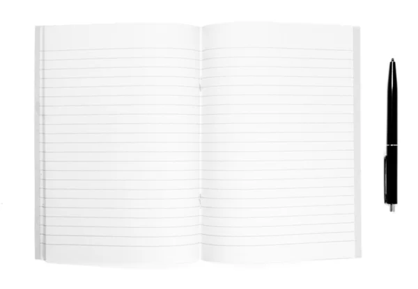 Notebook empty — Stock Photo, Image