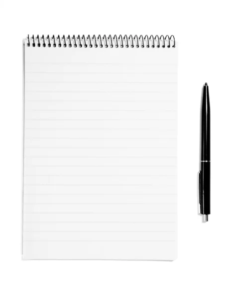 Notebook empty — Stock Photo, Image