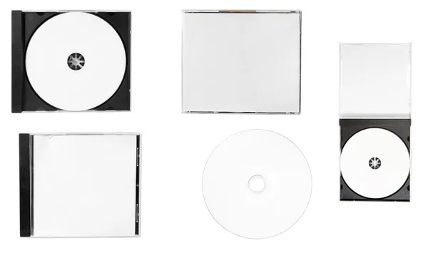 Группа пустых дисков 1 — стоковое фото