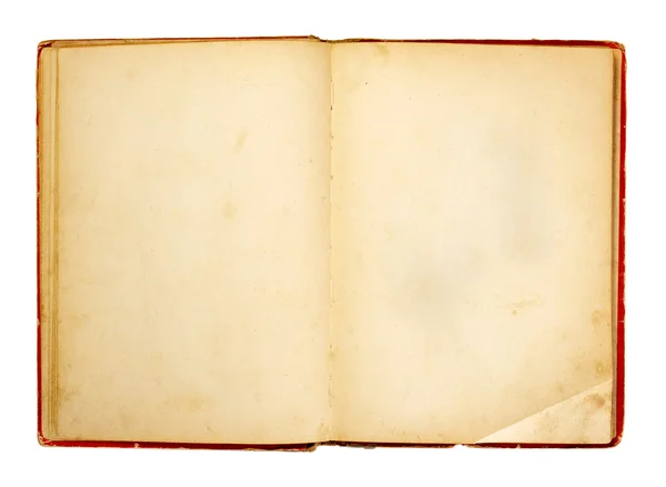 Παλιό βιβλίο ανοιχτό — Φωτογραφία Αρχείου