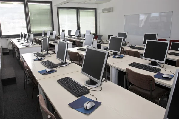 计算机教室 — 图库照片