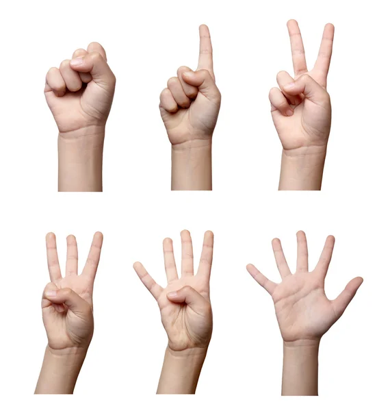 Mano gesto lenguaje corporal —  Fotos de Stock