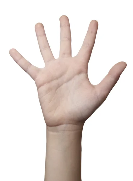 Ручной жест — стоковое фото