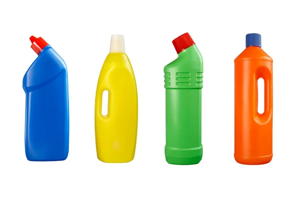 Пластикова пляшка очищення — стокове фото