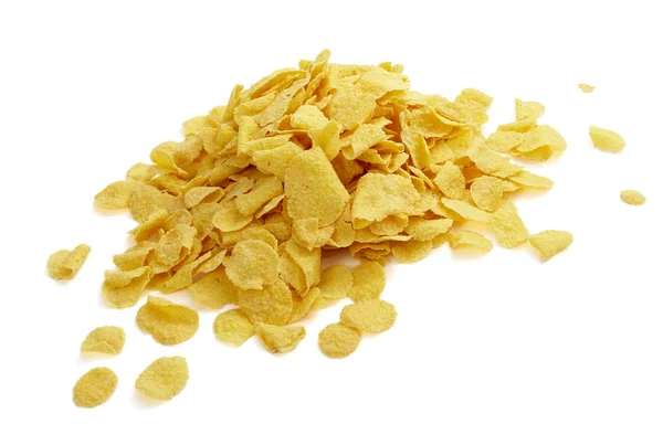 Flocos de milho cereais muesli alimentos — Fotografia de Stock