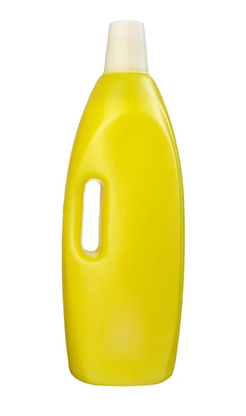 Butelki z tworzyw sztucznych, czyszczenie — Zdjęcie stockowe