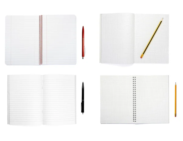 Notebooks group — Stock Photo, Image