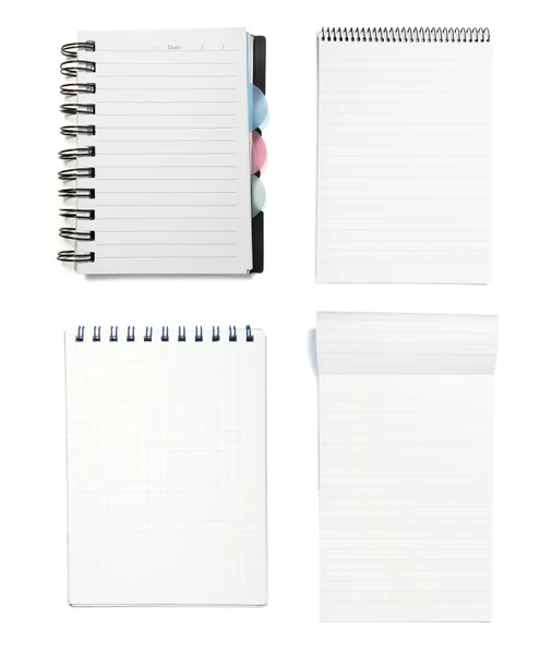 Grupa notebooki — Zdjęcie stockowe