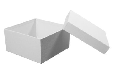 White box package clipart