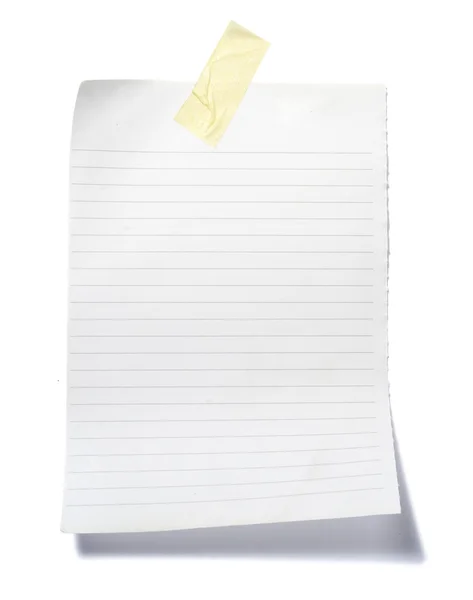 Notes with tape — Stock Photo, Image