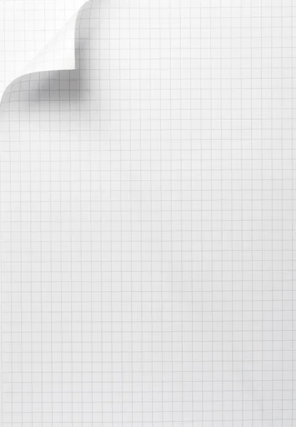 Caderno de papel em branco escritório com ondulação — Fotografia de Stock
