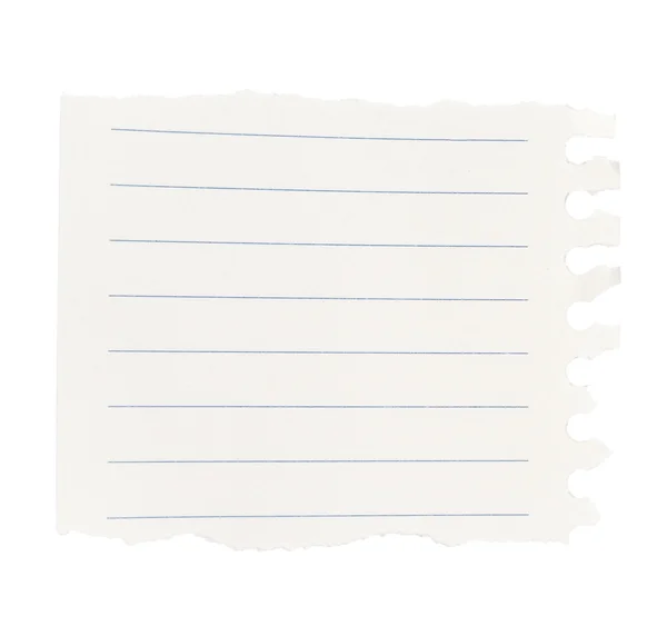 Note notebook écriture vierge — Photo