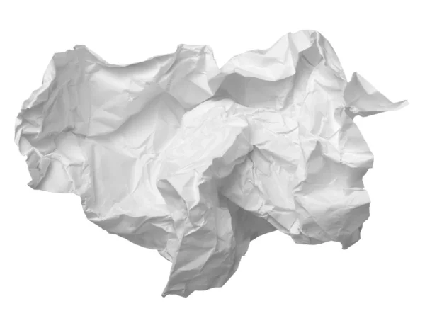 Відходи розчарування паперових кульок — стокове фото