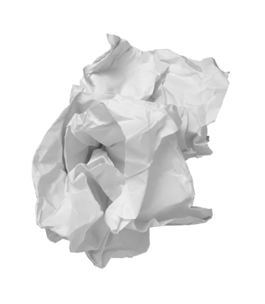 Papier balle bureau frustration gaspillage — Photo