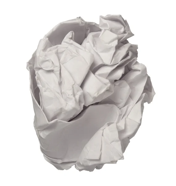 Paper ball office frustration waste — Stock Photo, Image
