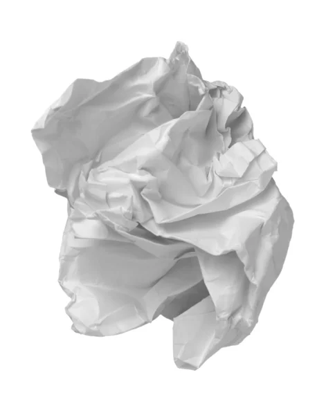 Papírové koule úřadu frustrace odpad — Stock fotografie