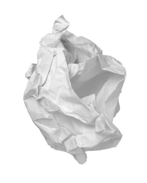 Papierball Büro Frustration Verschwendung — Stockfoto