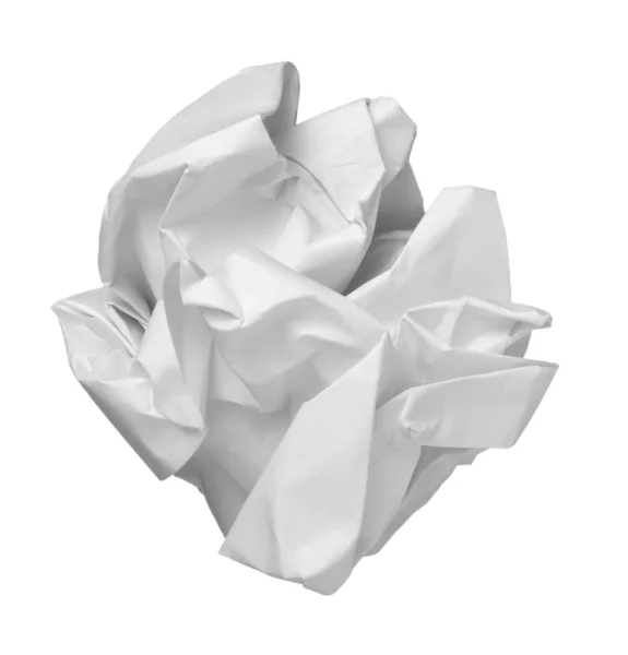 Papier piłka biuro frustracji odpadów — Zdjęcie stockowe