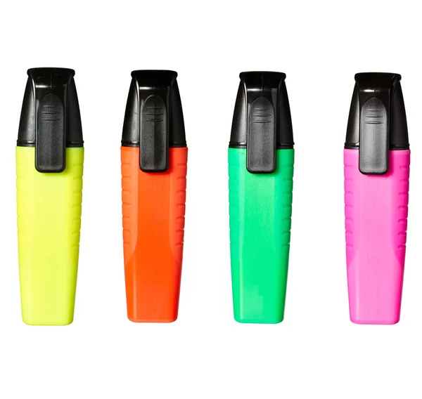 Renkli kurşun kalem marker — Stok fotoğraf