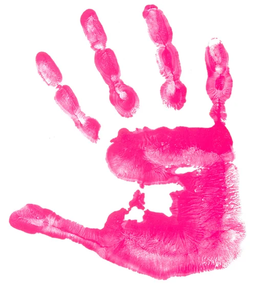 화려한 손 인쇄 — 스톡 사진