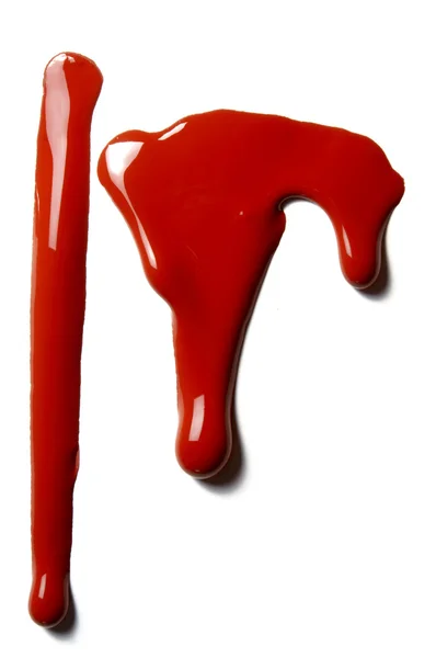 Liquid paint drop — Stock Photo, Image