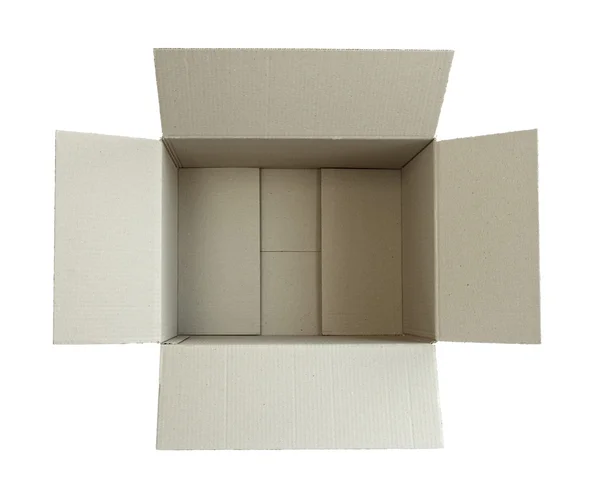 Вікно пакету cardbord — стокове фото