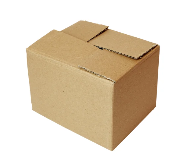 Box paketet cardbord — Stockfoto