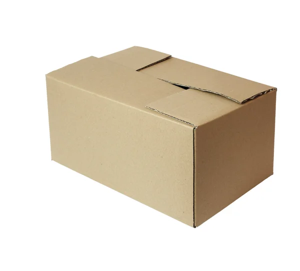 Caja paquete cardbord — Foto de Stock
