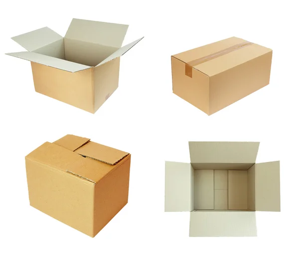 Коробка кардкорд — стоковое фото