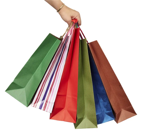 Saco de compras consumismo varejo — Fotografia de Stock