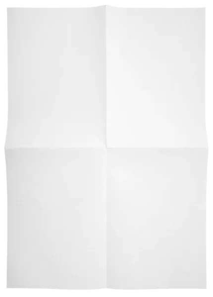 Blank unfolded paper used marks grunge — Stock Photo, Image