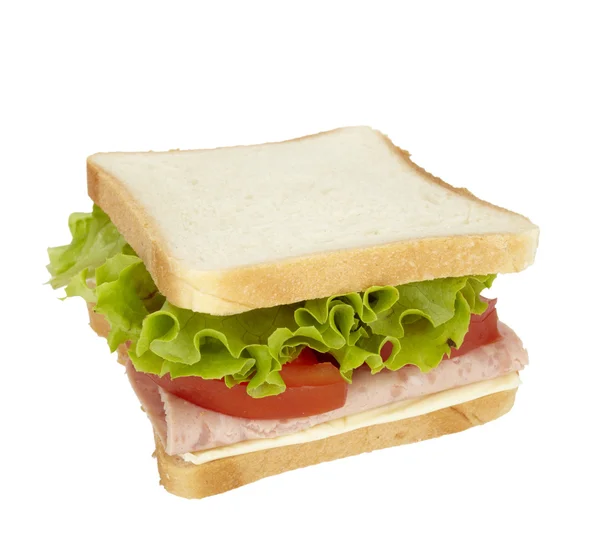 Szendvics élelmiszer eszik étkezés snack — Stock Fotó