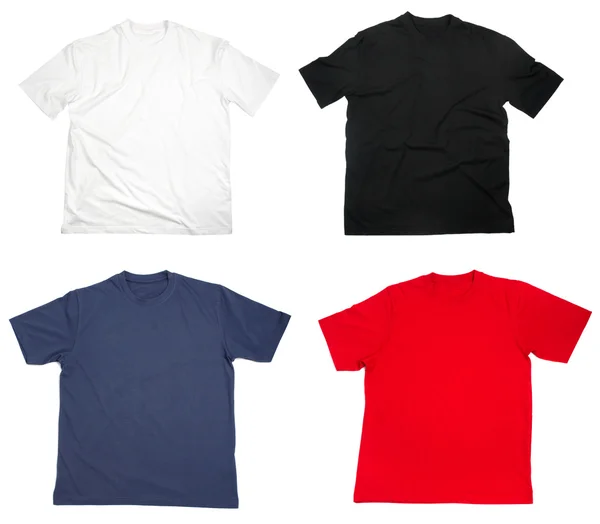 T-shirt roupas em branco — Fotografia de Stock