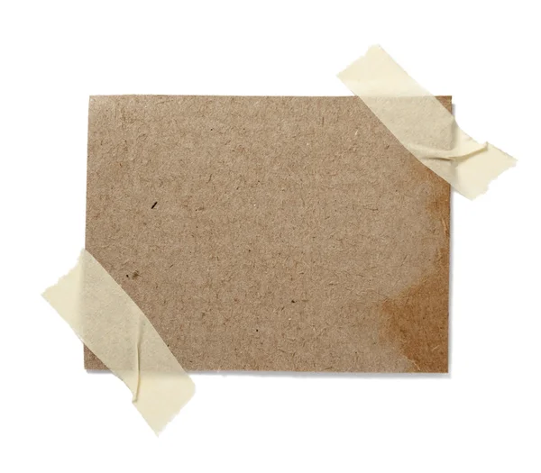 Fondo de nota de papel viejo marrón —  Fotos de Stock