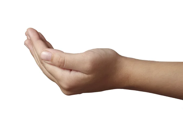 Hand gesture body language — Stock Photo, Image