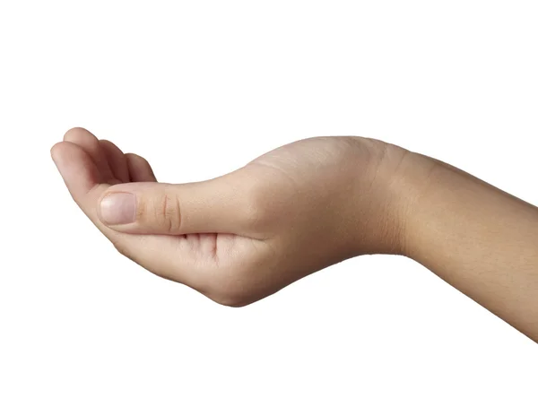 Hand gesture body language — Stock Photo, Image