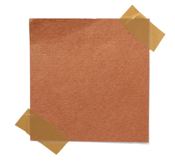 Fondo de nota de papel viejo marrón —  Fotos de Stock