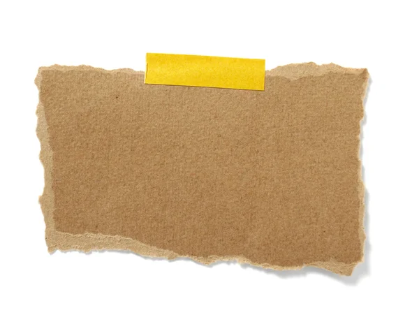 Fondo de nota de papel viejo marrón — Foto de Stock