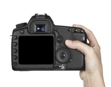 Digital camera photography electronics clipart